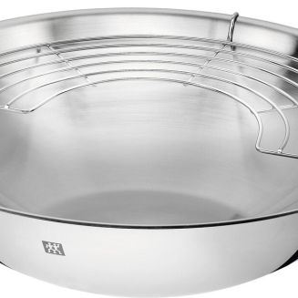 Wok z pokrywką Zwilling Plus - 32 cm - 5