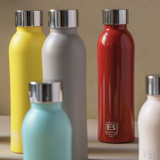 Butelka termiczna Casa Bugatti B BOTTLES Light Grey 500 ml - 7