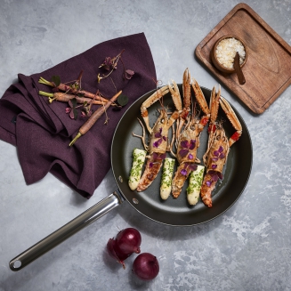 Patelnia Scanpan Black Iron 26 cm - 5