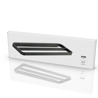 Reling podwójny na ręczniki Zone Denmark Rim Black 44 cm - 2