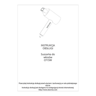Suszarka do włosów DEERMA CF15W 2000W - 6