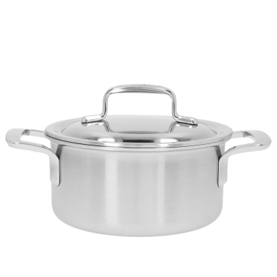 Garnek niski z pokrywką Demeyere 5 Plus 1.5 l | BESTSELLER