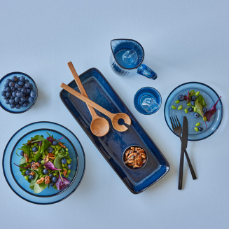 Bitz Black Blue serving platter 38x14 cm - 5