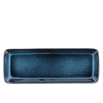 Bitz Black Blue serving platter 38x14 cm