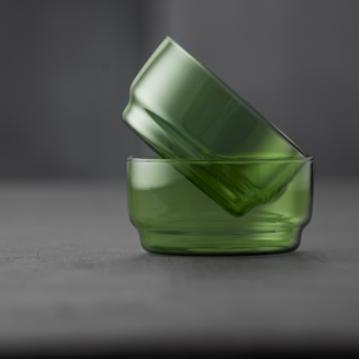 Miseczki Lyngby Glas Torino Green 500 ml - 2 szt. - 5