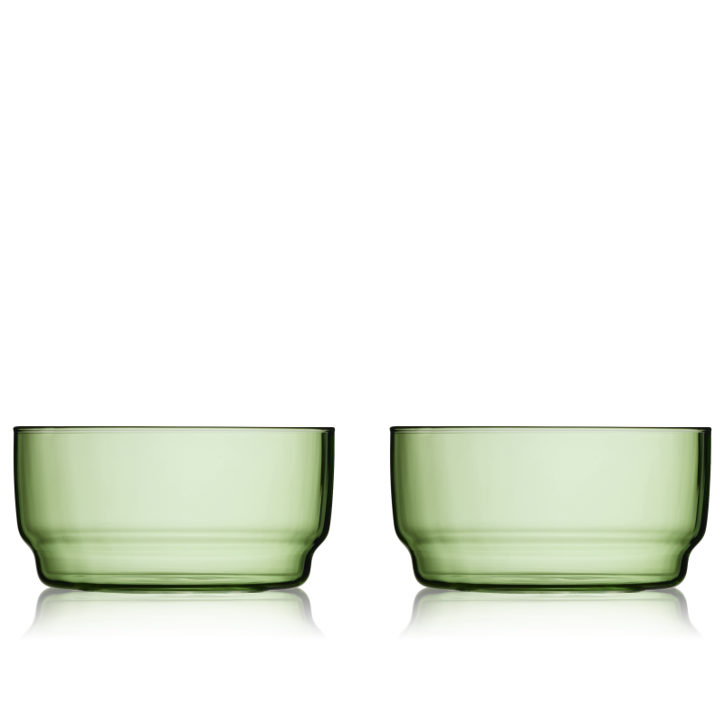 Miseczki Lyngby Glas Torino Green 500 ml - 2 szt.