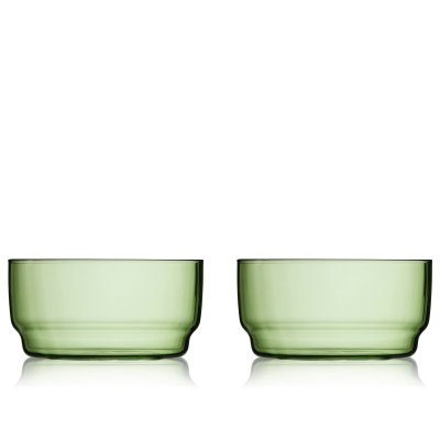 Miseczki Lyngby Glas Torino Green 500 ml - 2 szt.