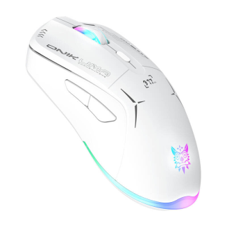  ONIKUMA CW917 Wireless Gaming Mouse (White) - 2