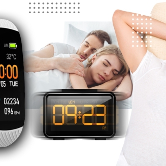 Smartwatch GIEWONT Czarno Biały 2 Paski GW200-2 - 7