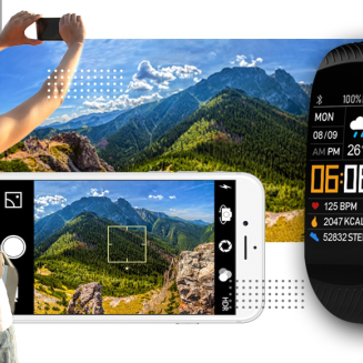 Smartwatch GIEWONT Czarno Biały 2 Paski GW200-2 - 9