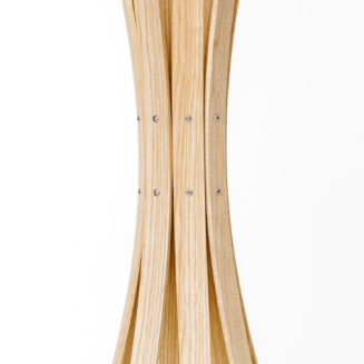  Keilbach Naomi Grande oak standing clothes rack - 3