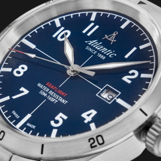 Zegarek Męski Atlantic Seaflight 70356.41.55 + BOX - 4