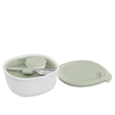 Lunchbox ze sztućcami BergHOFF Leo Sage
