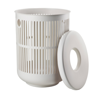  Zone Denmark Ume Soft Grey 60l Laundry Basket - 6