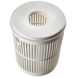 Kosz na pranie Zone Denmark Ume Soft Grey 60l - 2