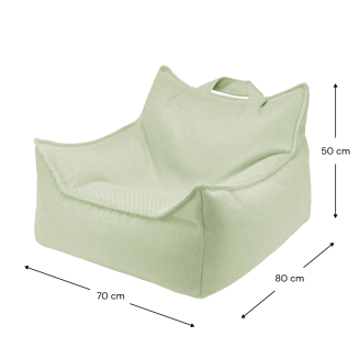 Pufa dziecięca Wigiwama Beanbag Chair OUTDOOR Herba - 2