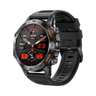 Smartwatch VELTORI VT120-1 Czarny Pasek Silikonowy - 3