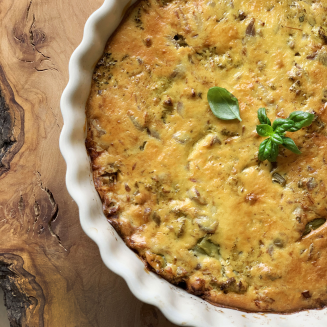 Naczynie do tarty Emile Henry 24 cm białe - 3