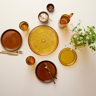 Talerz Bitz Kusintha Amber 18 cm - 2