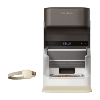 Inteligentny dozownik karmy Petlibro RFID z obrożą, 3L - 3