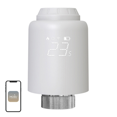 Inteligentna głowica termostatyczna MOES ZTRV-PJ-601-MS