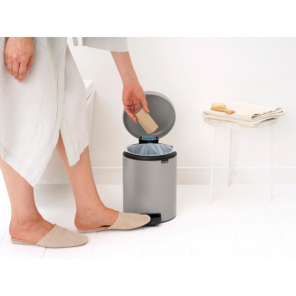 Kosz łazienkowy Brabantia NewIcon 5 l Soft Grey - 7