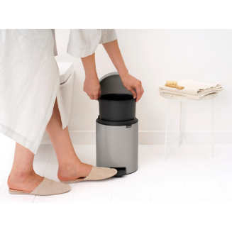 Kosz łazienkowy Brabantia NewIcon 5 l Soft Grey - 10