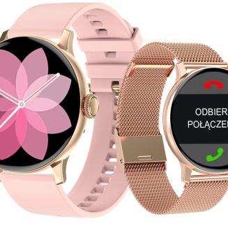 Smartwatch Damski GIEWONT Różowe Złoto GW330-1 - 3