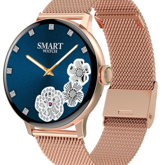 Smartwatch Damski GIEWONT Różowe Złoto GW330-1 - 9