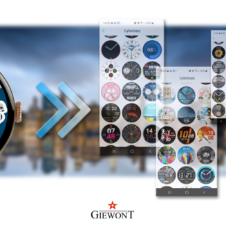 Smartwatch Damski GIEWONT Różowe Złoto GW330-1 - 4