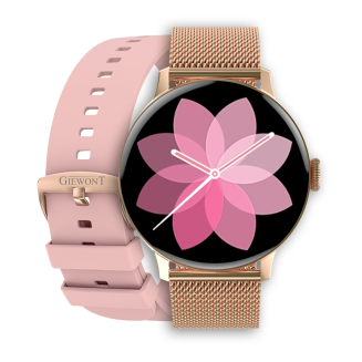 Smartwatch Damski GIEWONT Różowe Złoto GW330-1 - 7