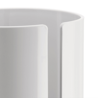 Stojak na papier toaletowy Alessi Birillo biały - 2