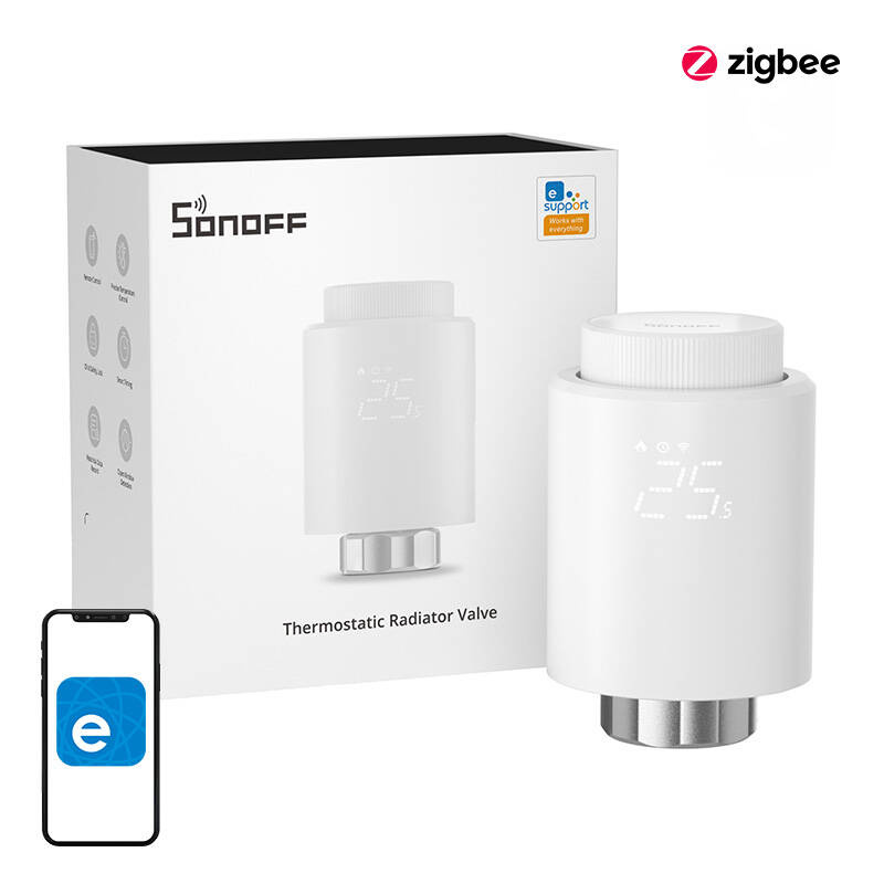 Głowica termostatyczna inteligentna SONOFF TRVZB Zigbee 3.0