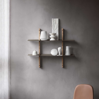  Set of 2 Eva Solo Smile Grey shelves 80x20 cm - 2