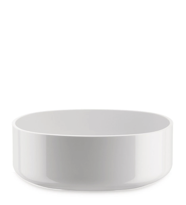Alessi Birillo container for bathroom accessories, white