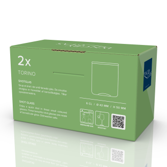 Kieliszki do wódki Lyngby Glas Torino Green 60 ml - 2 szt. - 5
