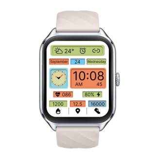  ZEBLAZE GTS 4 Smartwatch (Silver) - 2