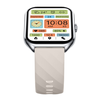  ZEBLAZE GTS 4 Smartwatch (Silver) - 4