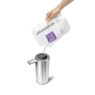 Dozownik bezdotykowy z akumulatorem Simplehuman 266 ml stal szczotkowana - 3