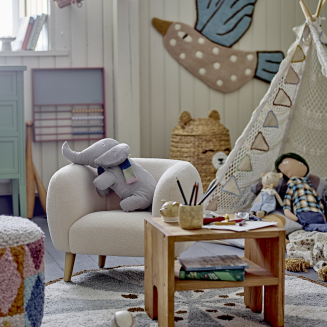 Fotel dziecięcy Bloomingville MINI Cade White - 3