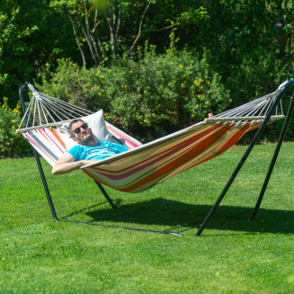 Hamak na stojaku La Siesta Chillounge® Nizza Sunrise - 8