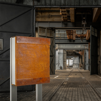  Keilbach Glasnost Iron letterbox - 3