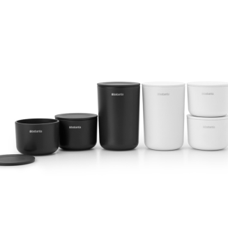 Zestaw 3 pojemników Brabantia ReNew White - 3