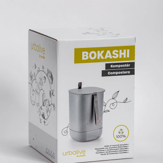 Kompostownik bez bakterii Urbalive Bokashi szary - 9