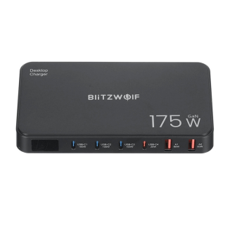 Stacja ładująca BLITZWOLF BW-S30 0 gniazd 175W 6w1 - 4
