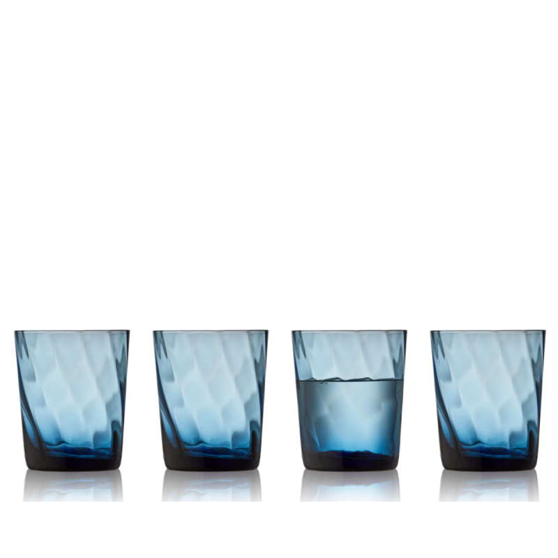 Szklanki do wody Lyngby Glas Vienna Blue 300 ml - 4 szt.