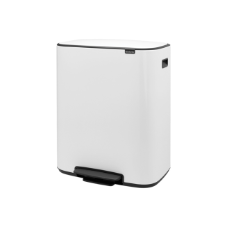 Kosz na śmieci Brabantia Bo 2x30l biały - 2