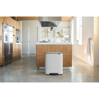 Brabantia Bo waste bin 2x30l white - 9
