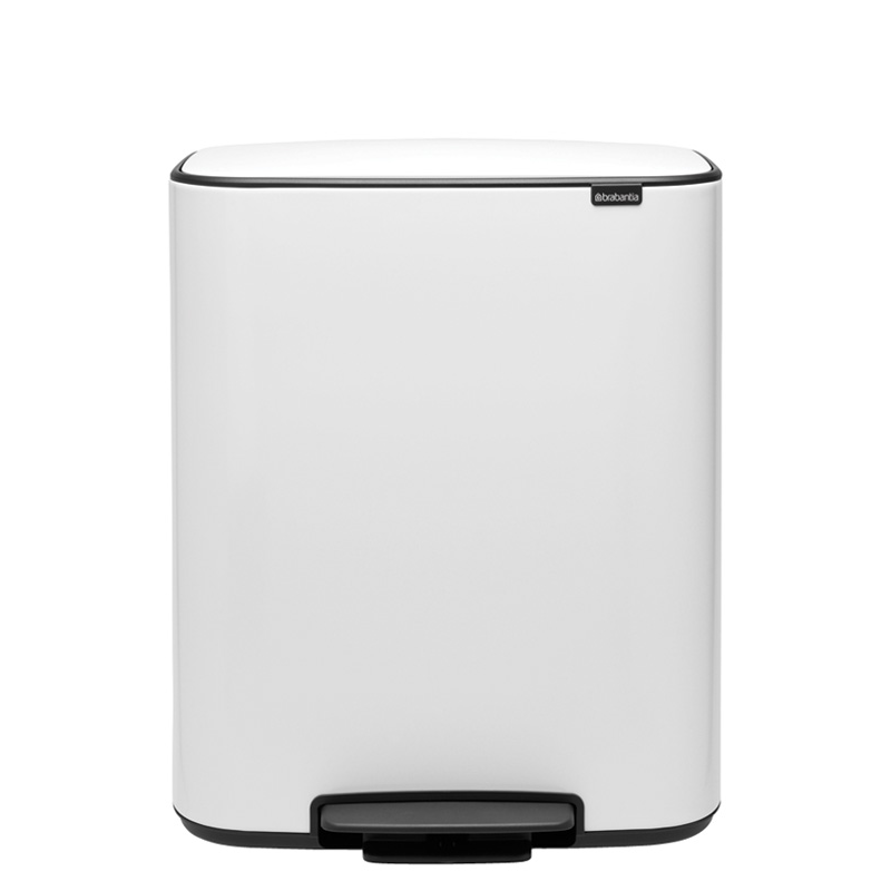 Kosz na śmieci Brabantia Bo 2x30 l White