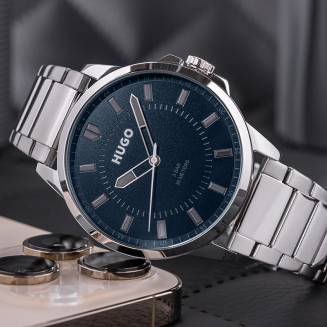 Zegarek Męski HUGO First 1530186 + BOX - 3